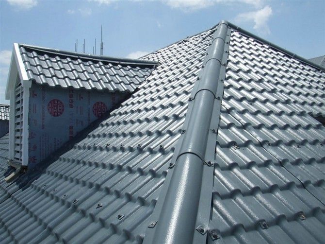 合成樹(shù)脂瓦案例